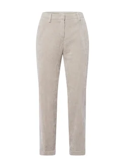 Cambio Damen Cordhose - Krystal in kitt - Länge: lang