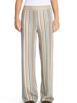 Cambio Damen Hose - Allison in beige mehrfarbig