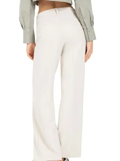 Cambio Damen Hose - Amelie in ecru - Länge: lang