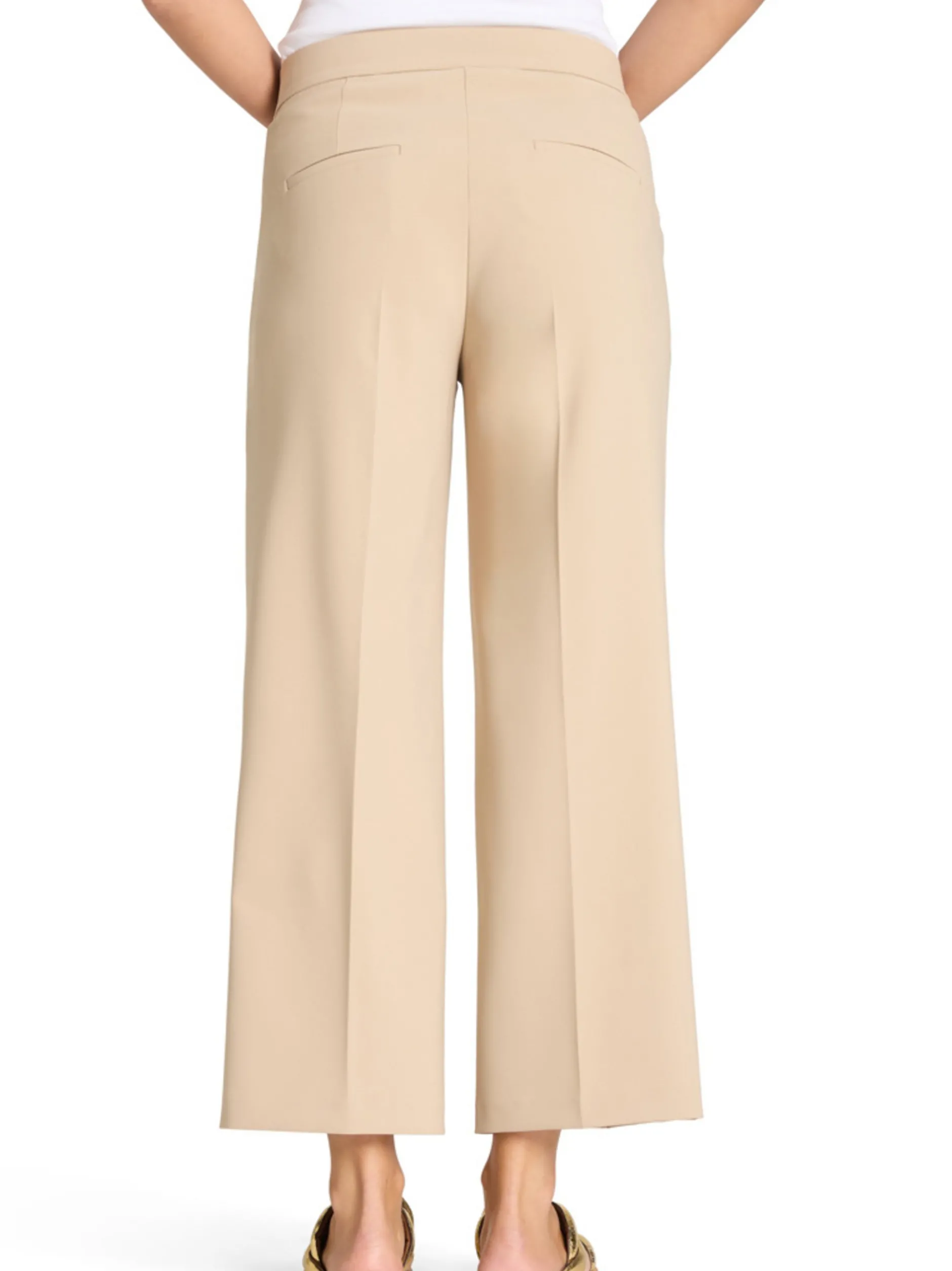 Cambio Damen Hose - Cameron in beige - Länge: lang