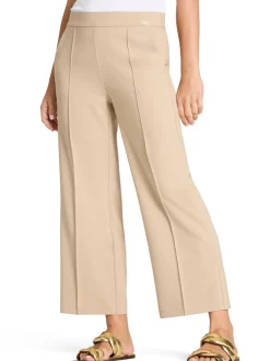 Cambio Damen Hose - Cameron in beige - Länge: lang