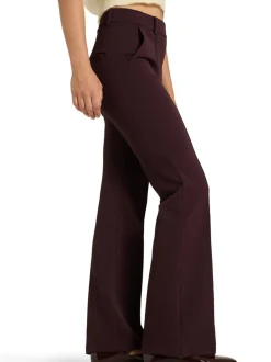 Cambio Damen Hose - Francoise in aubergine - Länge: lang