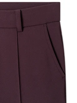 Cambio Damen Hose - Francoise in aubergine - Länge: lang