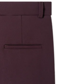 Cambio Damen Hose - Francoise in aubergine - Länge: lang