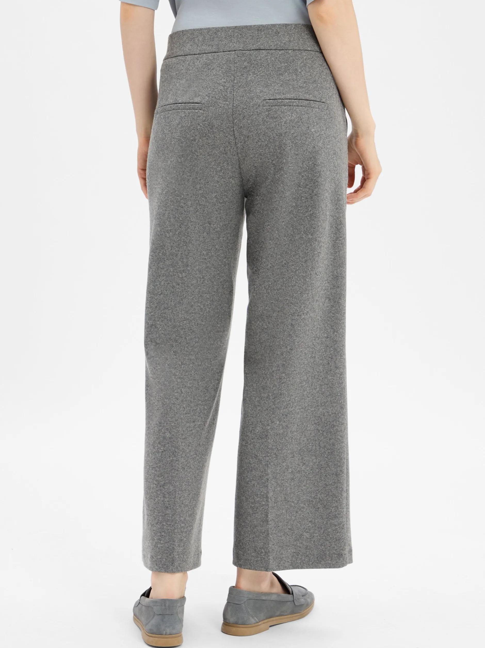 Cambio Damen Hose mit Wollanteil - Cameron in grau