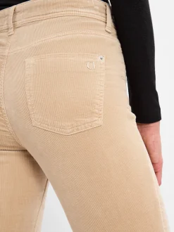 Cambio Damen Hose - Piper in camel - Länge: lang