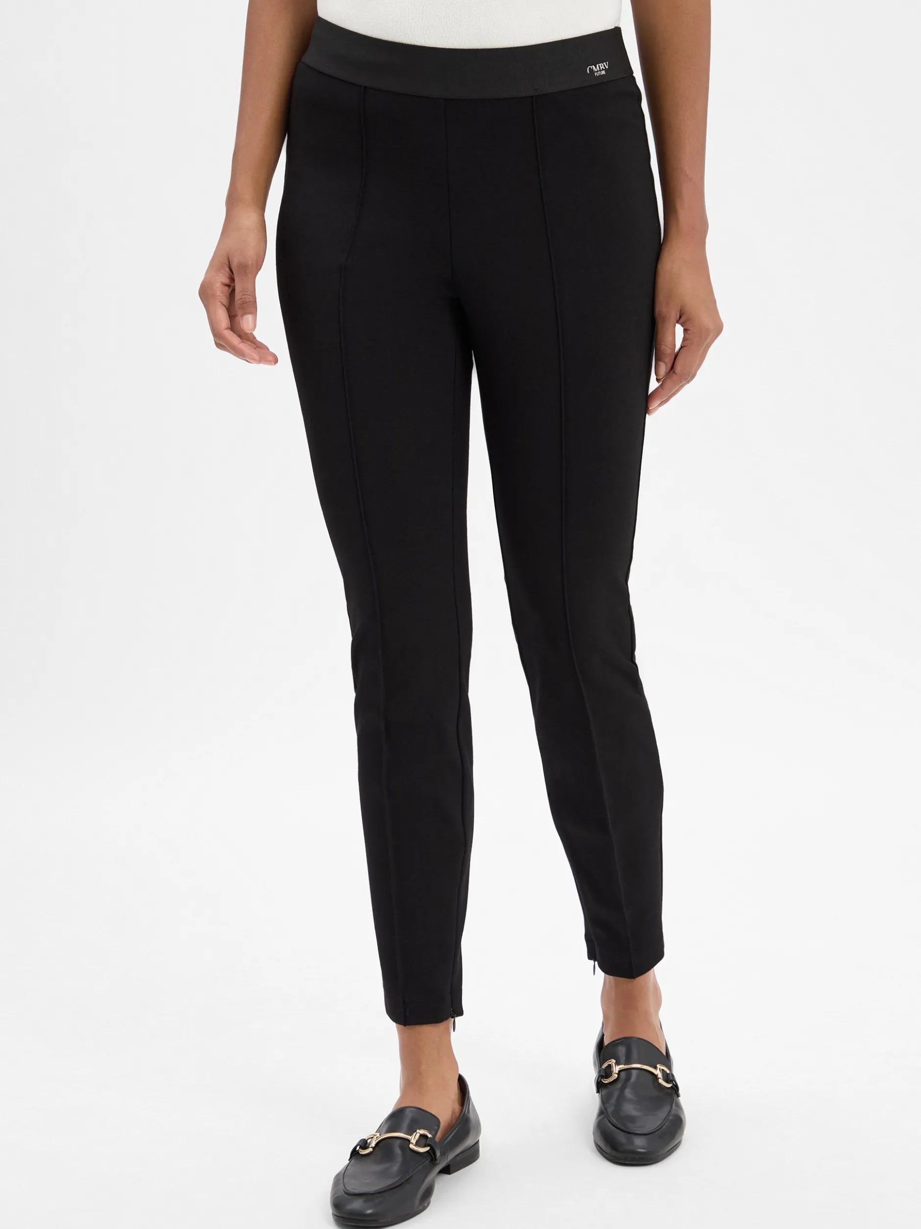 Cambio Damen Hose - Ryder in schwarz - Länge: lang