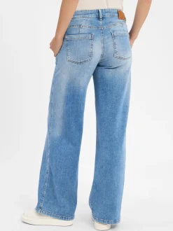 Cambio Damen Jeans - Alek in light stone - Länge: lang