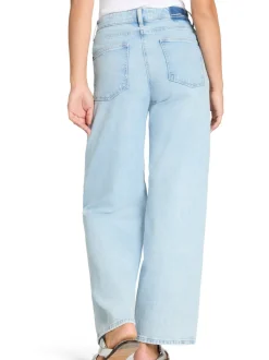 Cambio Damen Jeans - Baggy in bleached - Länge: verkürzt