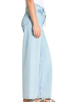 Cambio Damen Jeans - Baggy in bleached - Länge: verkürzt