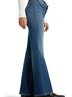 Cambio Damen Jeans - Fabienne in medium stone