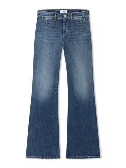 Cambio Damen Jeans - Fabienne in medium stone