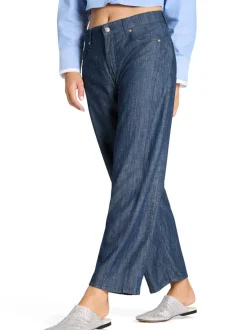 Cambio Damen Jeans - Oria in denim - Länge: verkürzt