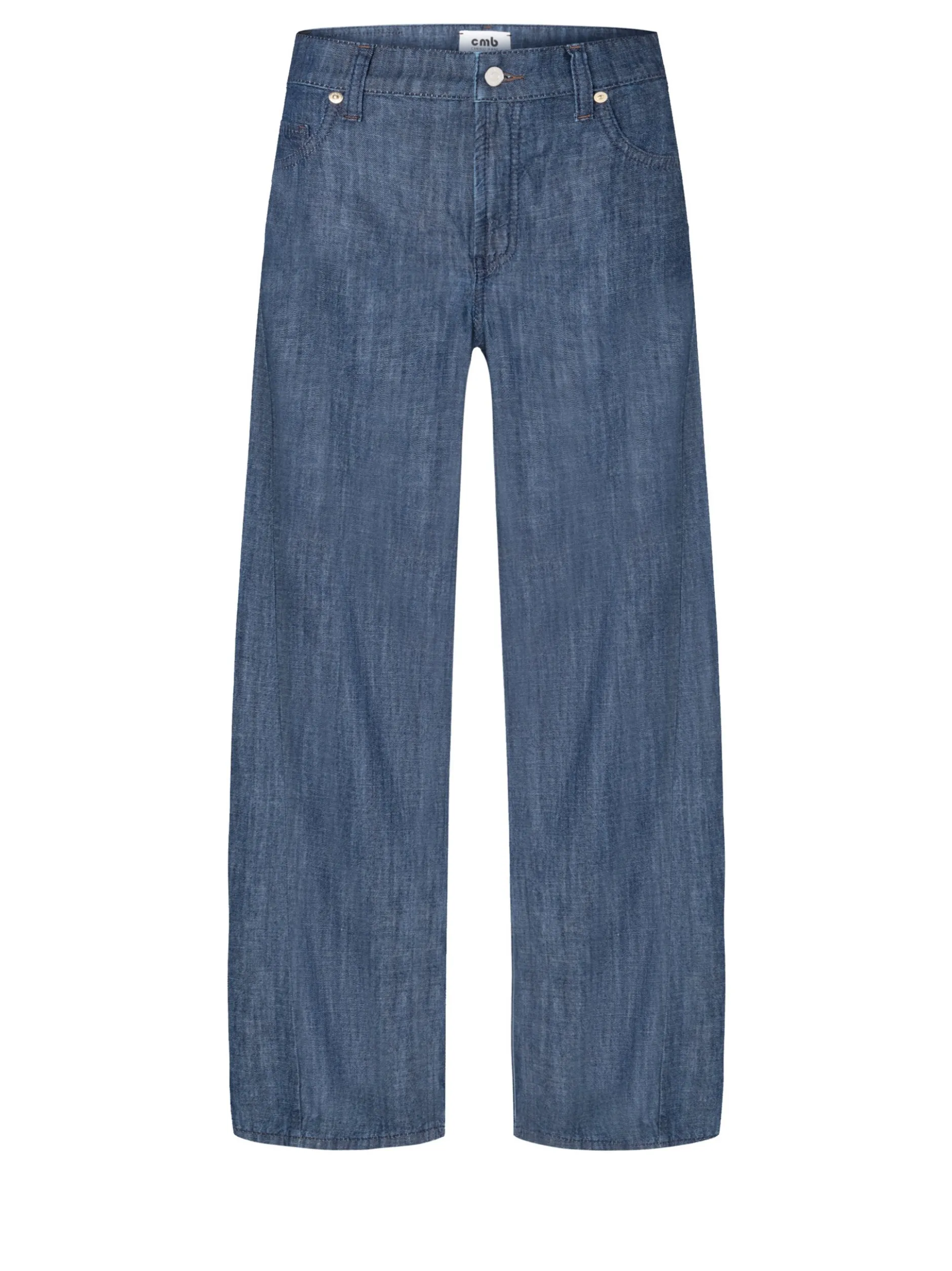 Cambio Damen Jeans - Oria in denim - Länge: verkürzt