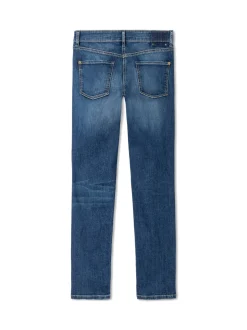 Cambio Damen Jeans - Piper cropped in light stone