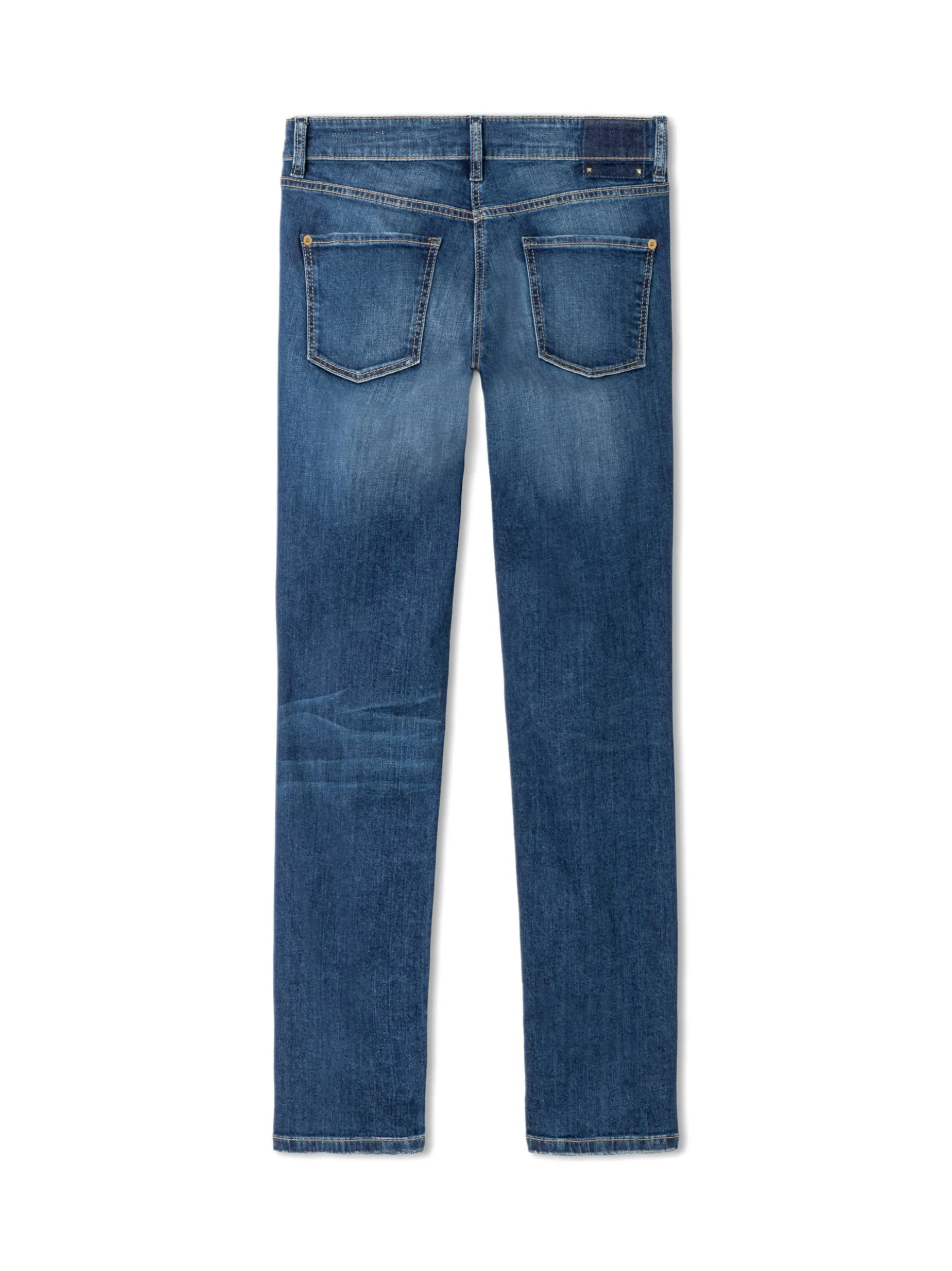 Cambio Damen Jeans - Piper cropped in light stone