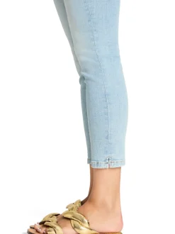 Cambio Damen Jeans - Piper in bleached - Länge: verkürzt
