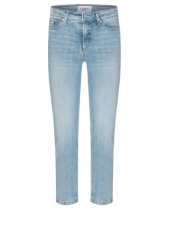 Cambio Damen Jeans - Piper in bleached - Länge: verkürzt