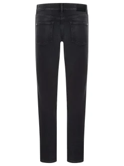 Cambio Damen Jeans - Piper long in schwarz - Länge: lang