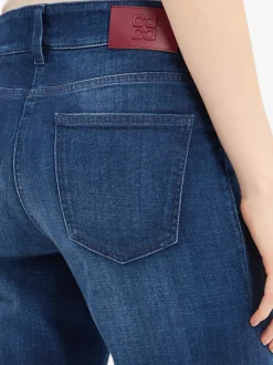 Cambio Damen Jeans - Tessa in blue stone - Länge: lang