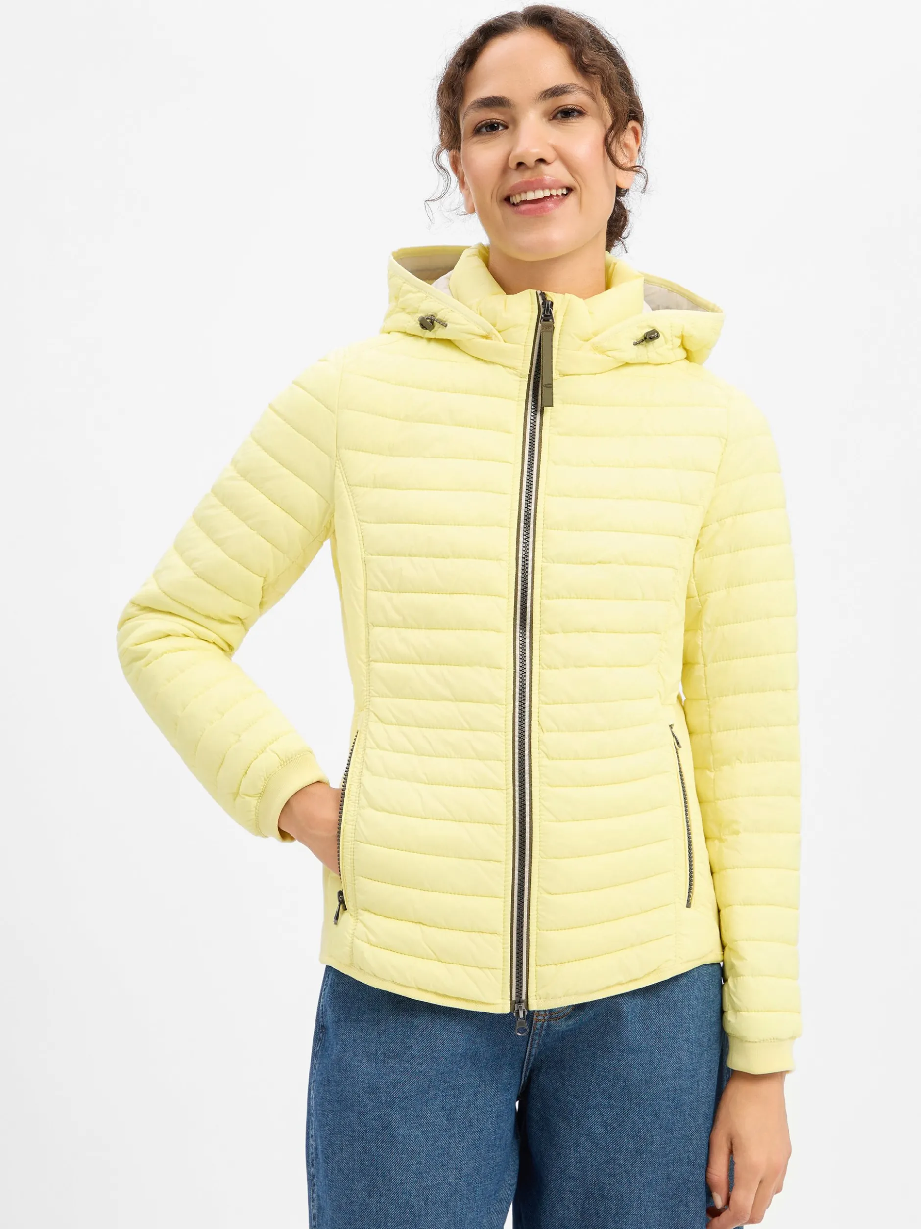 Camel Active Damen Steppjacke in zitrone