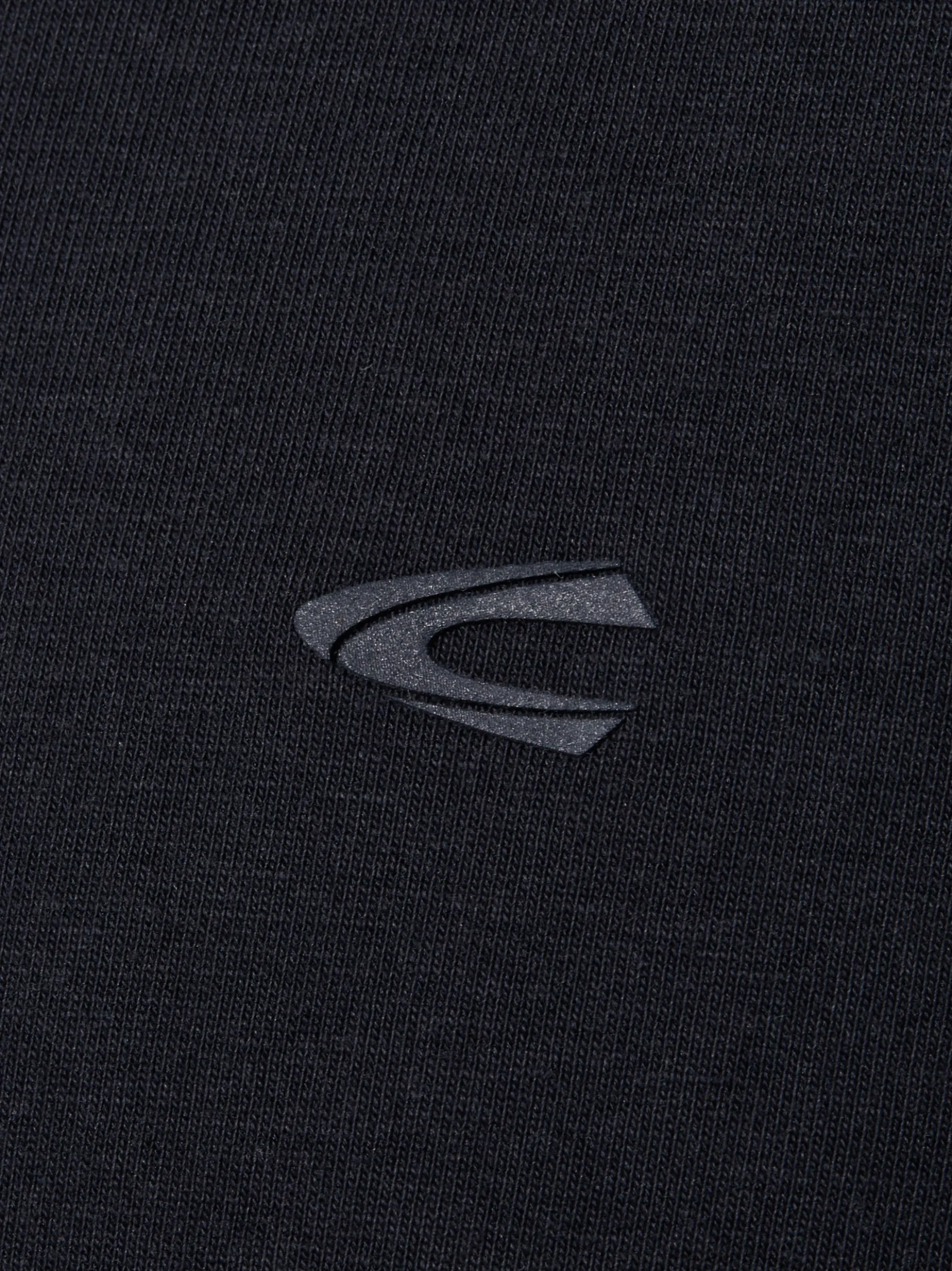 Camel Active Herren T-Shirt in schwarz - Ärmel: kurzarm