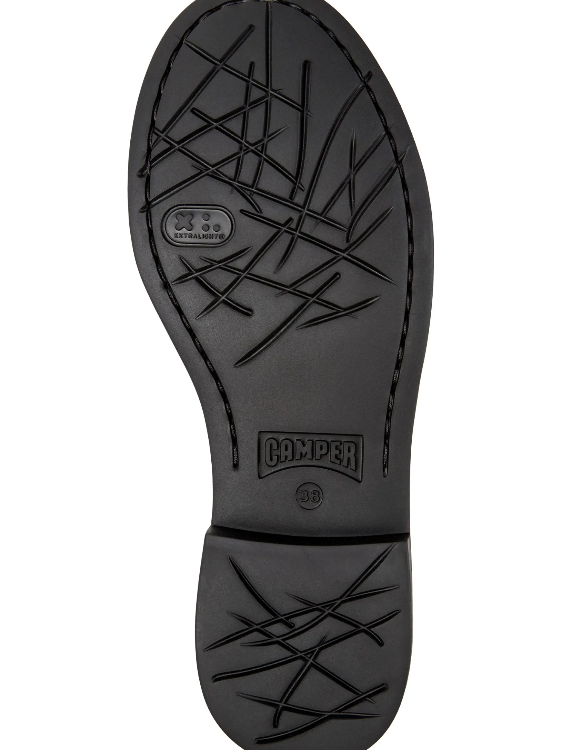 Camper Damen Schnürschuhe - Dean in schwarz