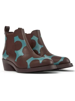 Camper Damen Stiefeletten - Bonnie Twins in mehrfarbig