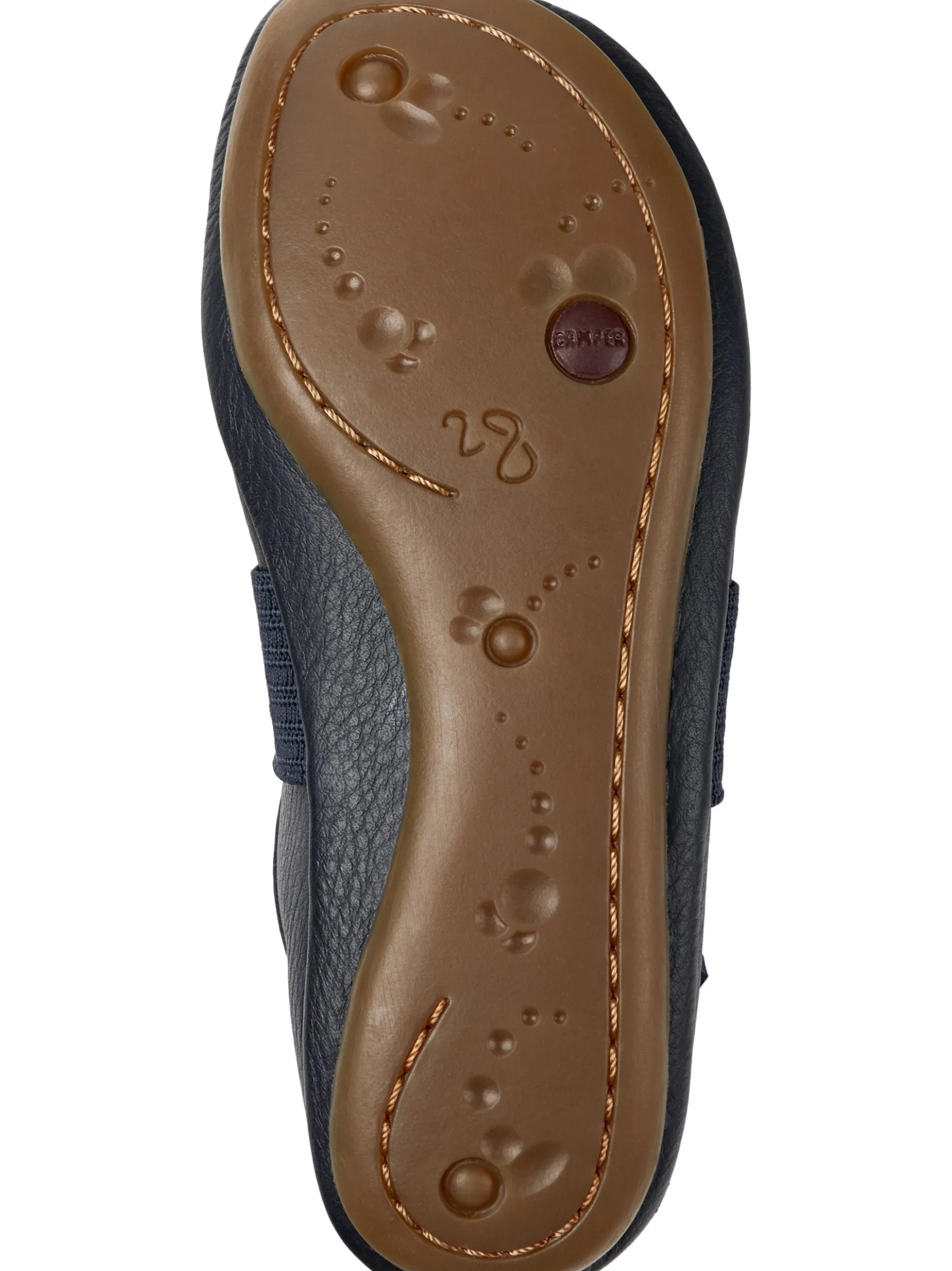 Camper Kinder Ballerinas - Right in marine