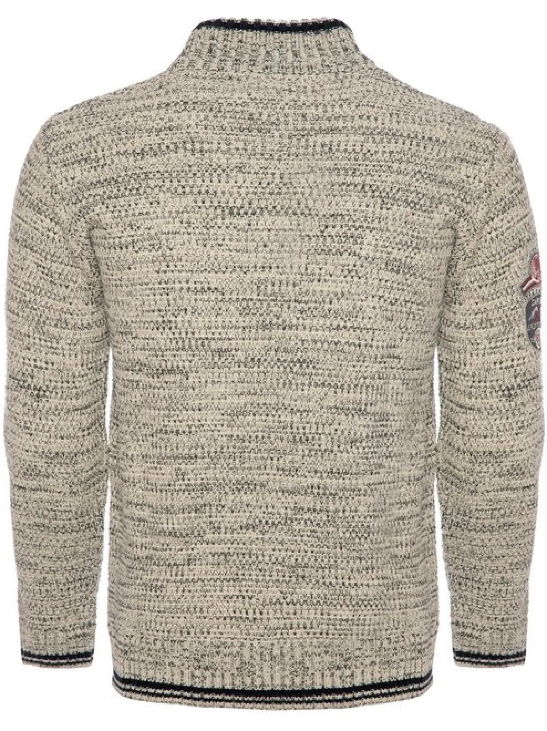 Carisma Herren Pullover in beige - Ärmel: langarm