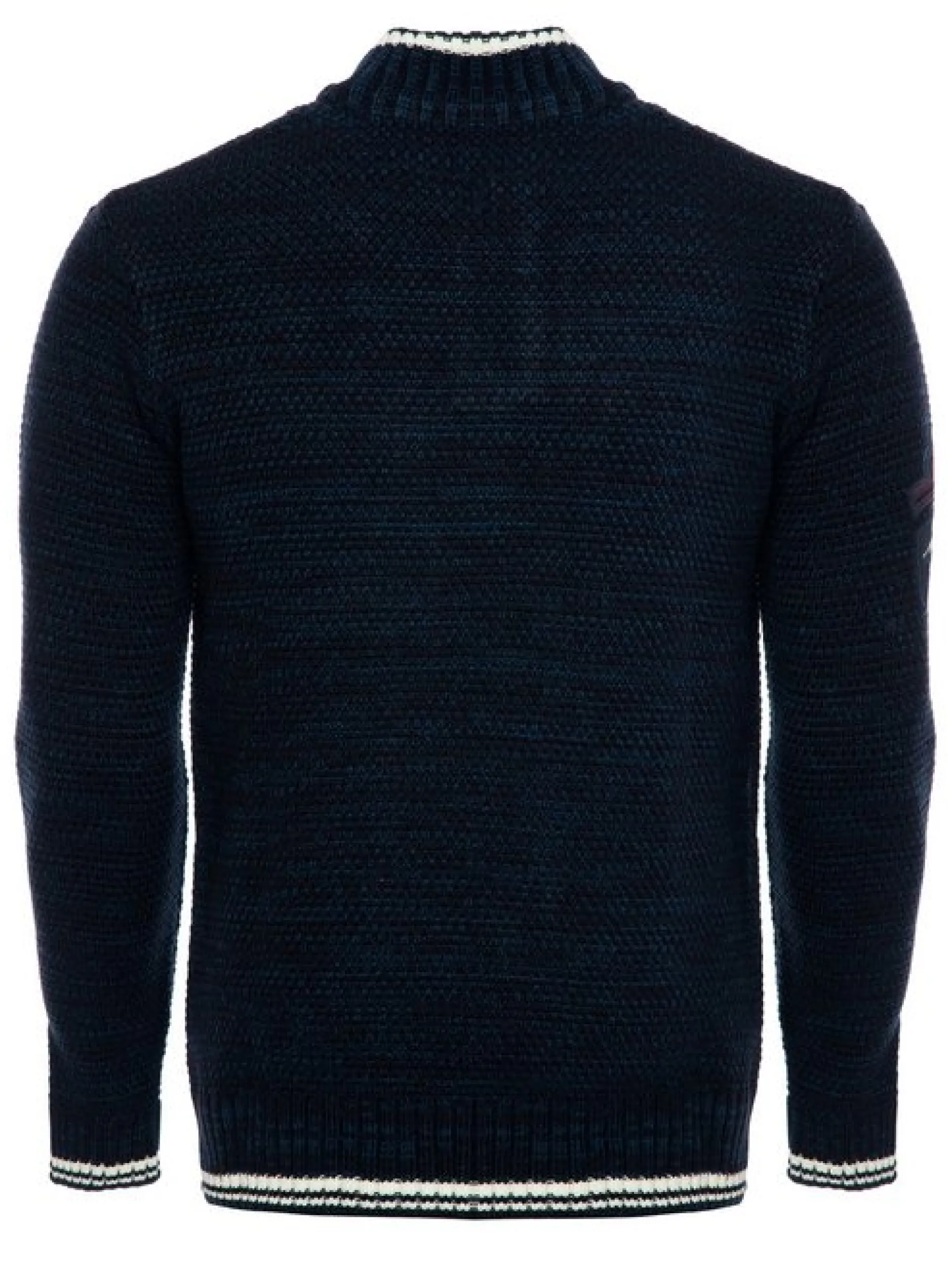 Carisma Herren Pullover in blau - Ärmel: langarm