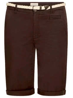 Cartoon Damen Bermudas in braun