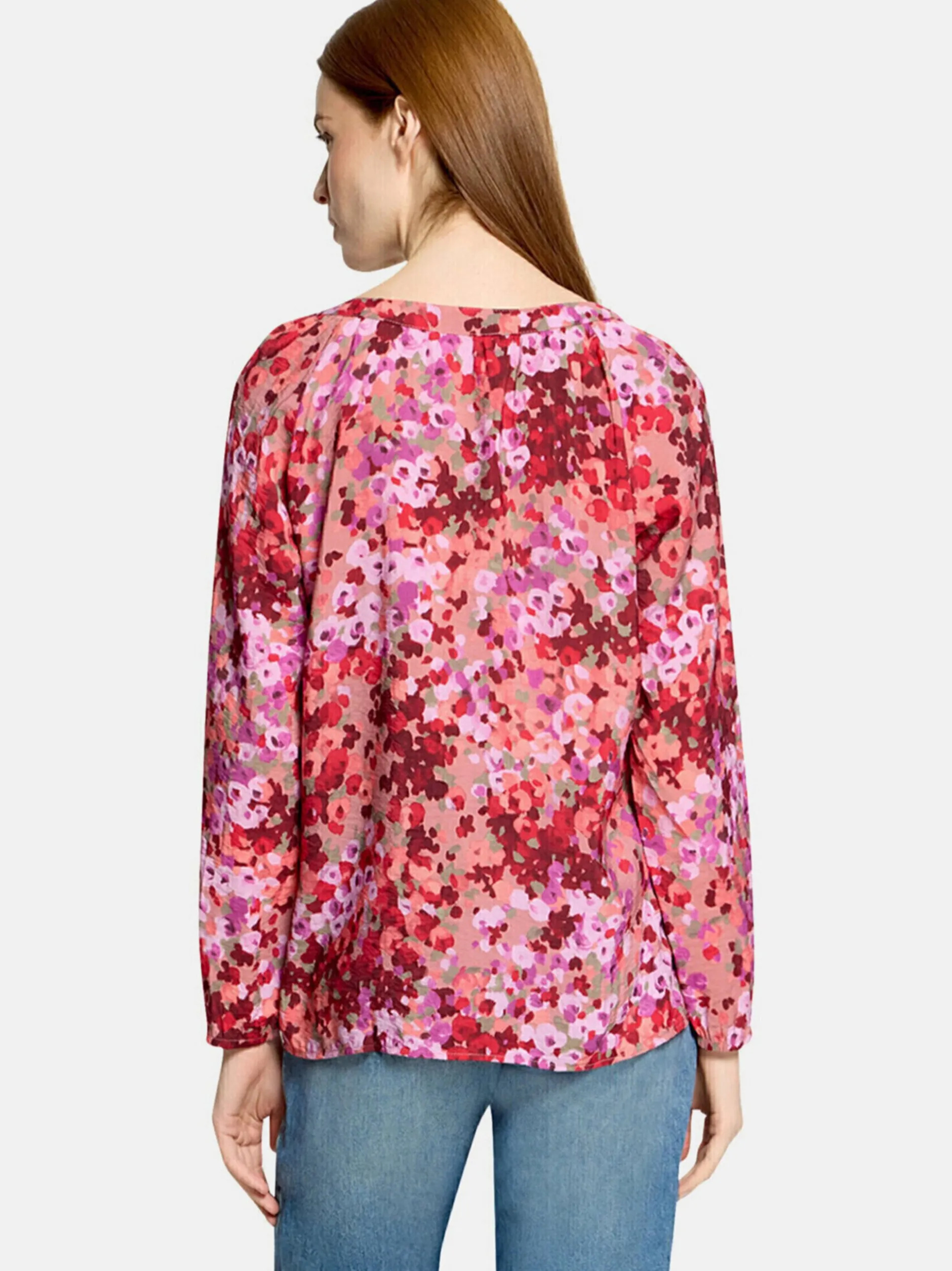 Cartoon Damen Blusenshirt in purple