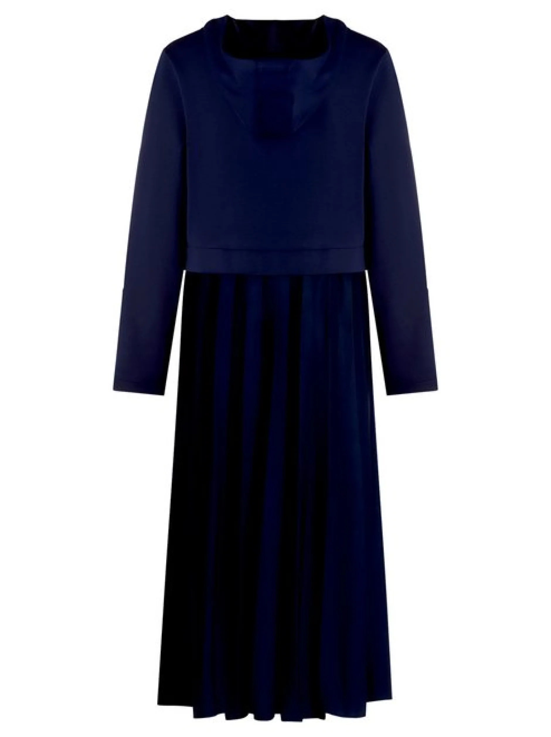 Cartoon Damen Casual-Kleid in marine royal