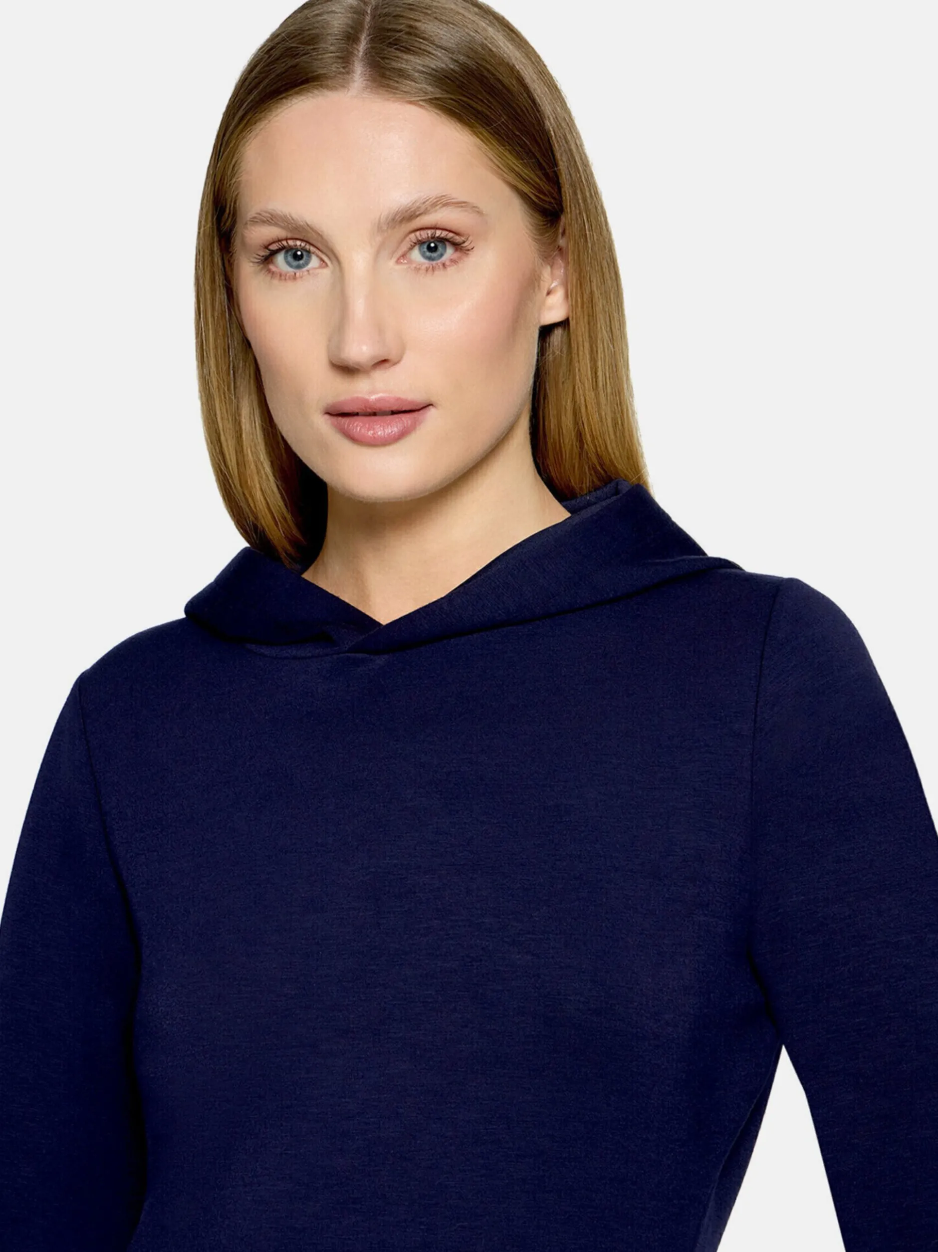Cartoon Damen Casual-Kleid in marine royal