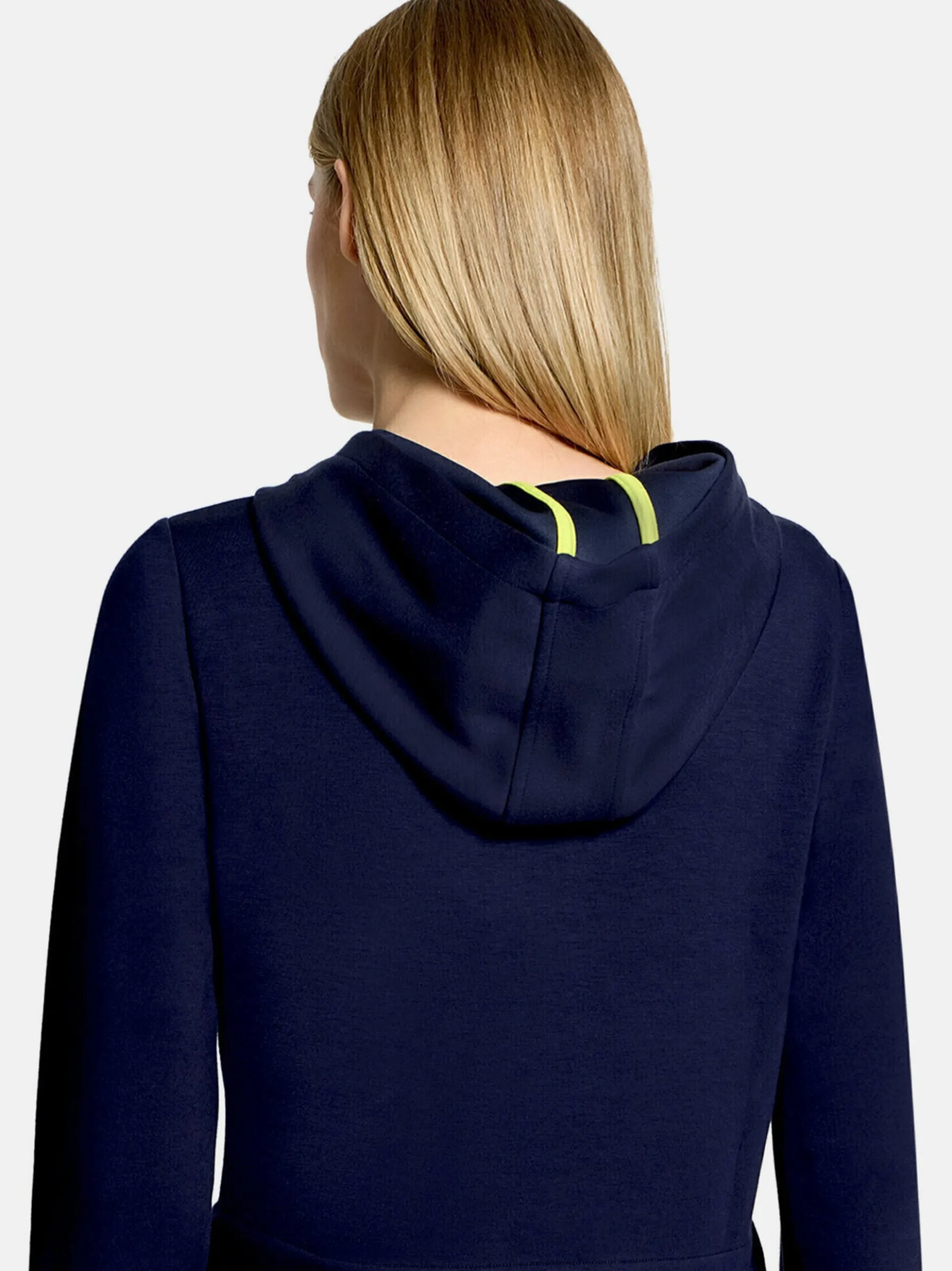 Cartoon Damen Casual-Kleid in marine royal