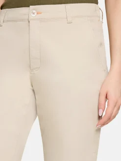Cartoon Damen Chinohose in sand