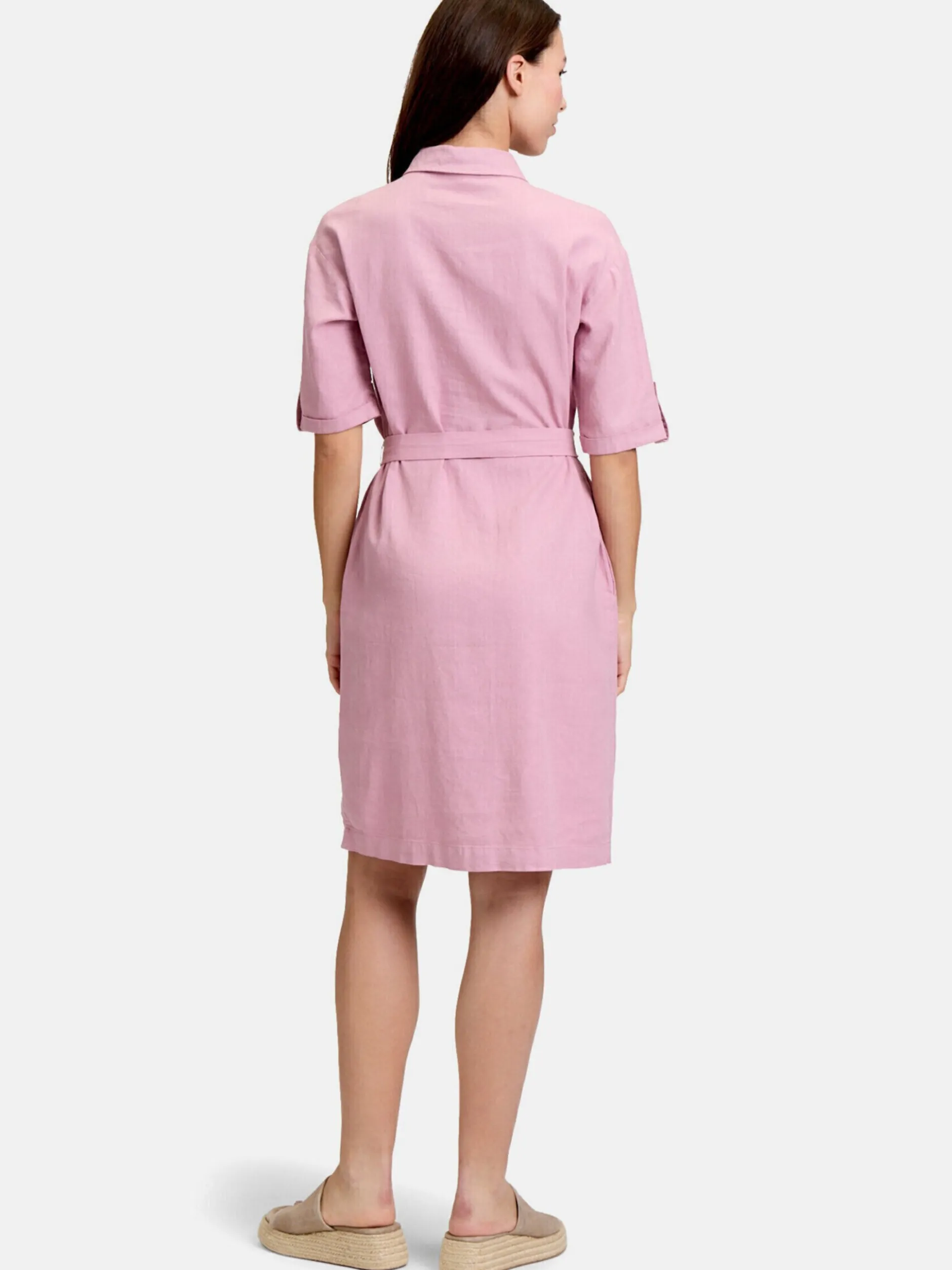 Cartoon Damen Freizeitkleid in rosa