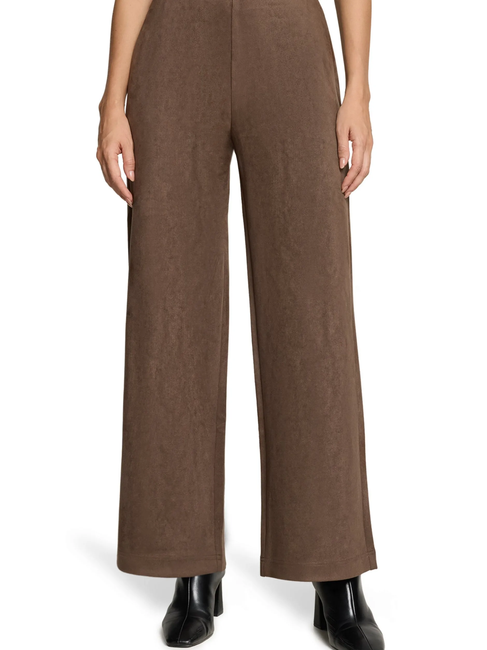 Cartoon Damen Hose in braun - Länge: lang