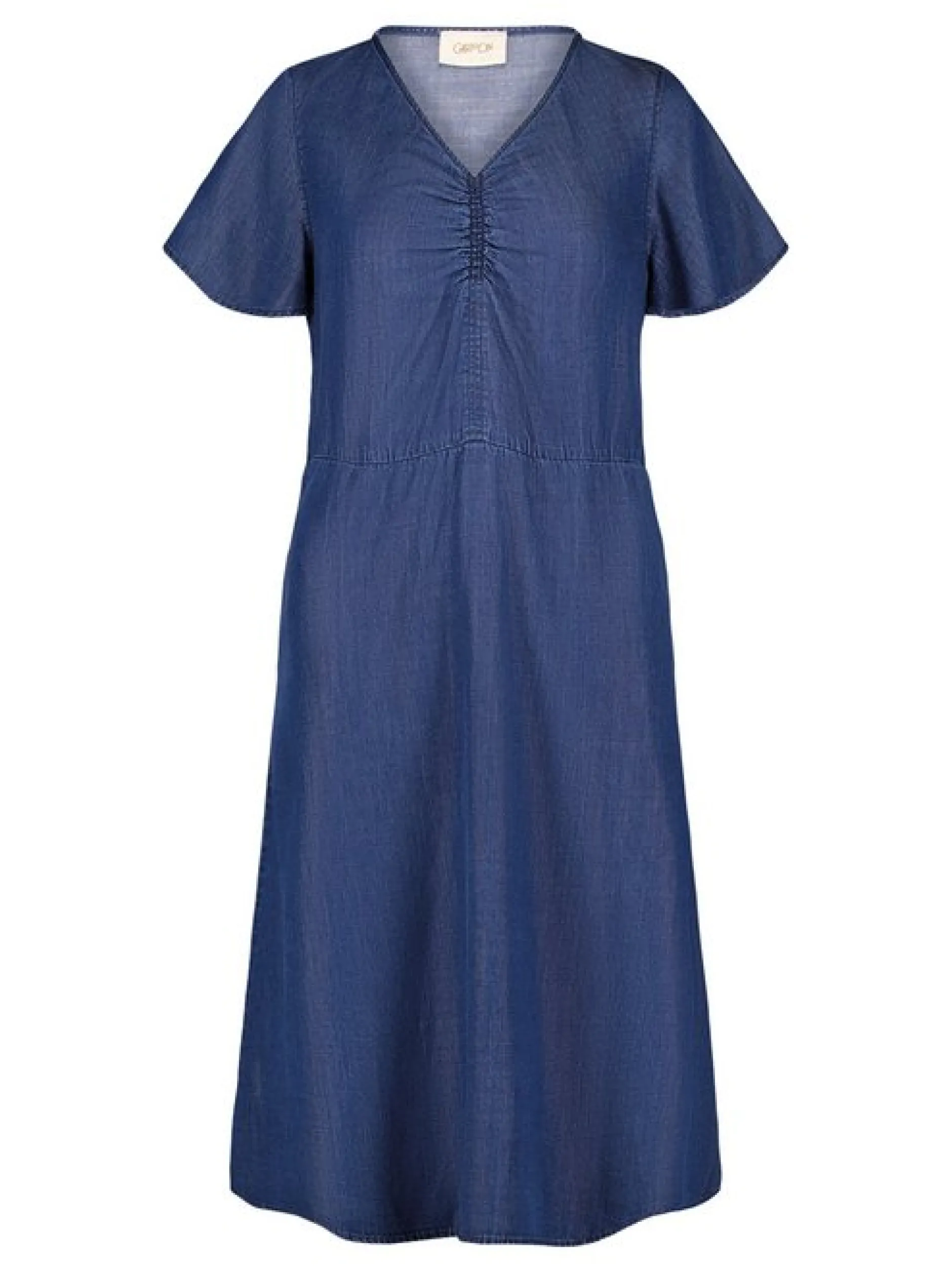 Cartoon Damen Kleid in denim