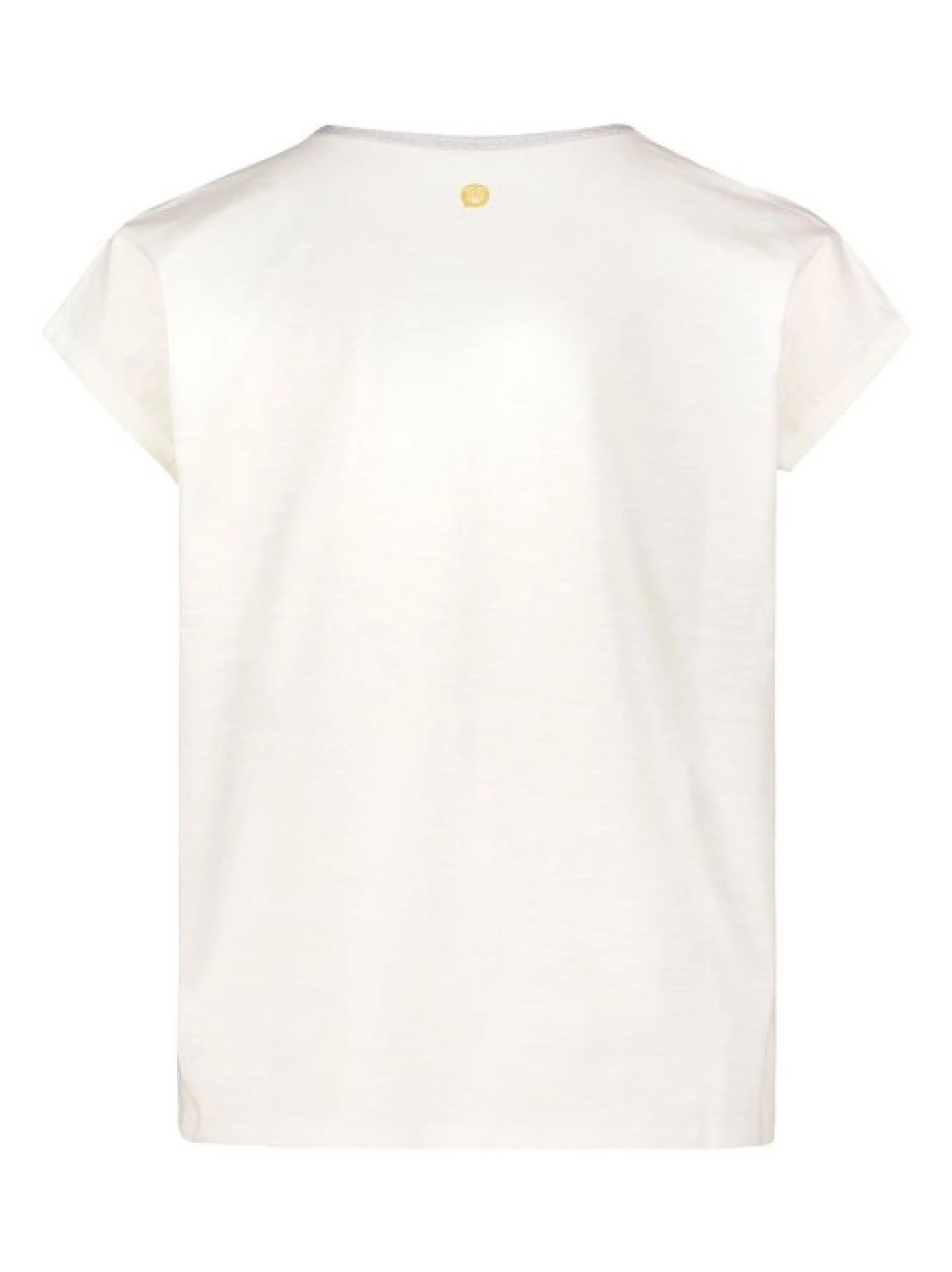 Cartoon Damen Kurzarmshirt in beige