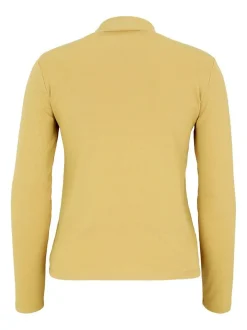 Cartoon Damen Langarm-Shirt in mais gold