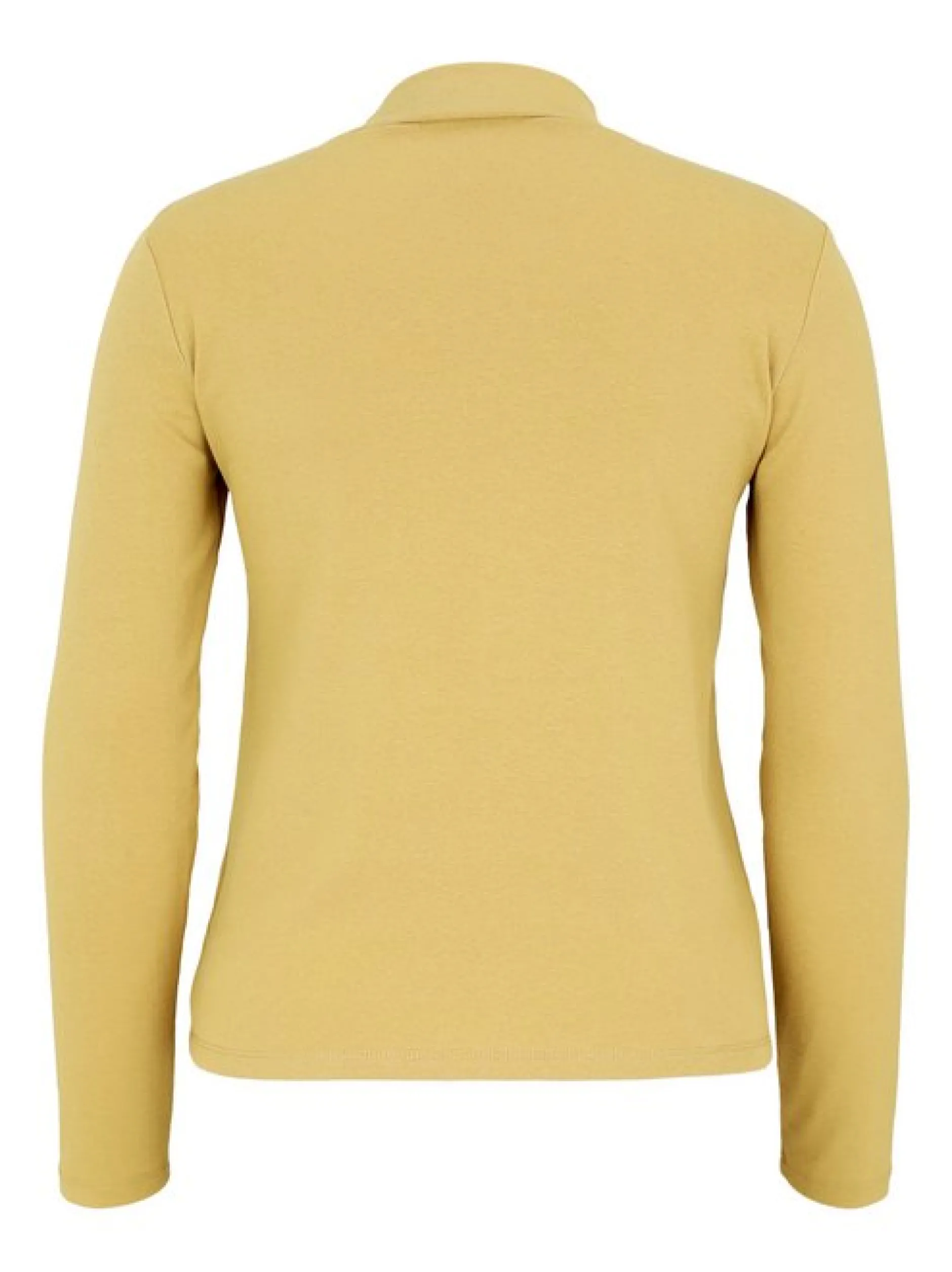 Cartoon Damen Langarm-Shirt in mais gold