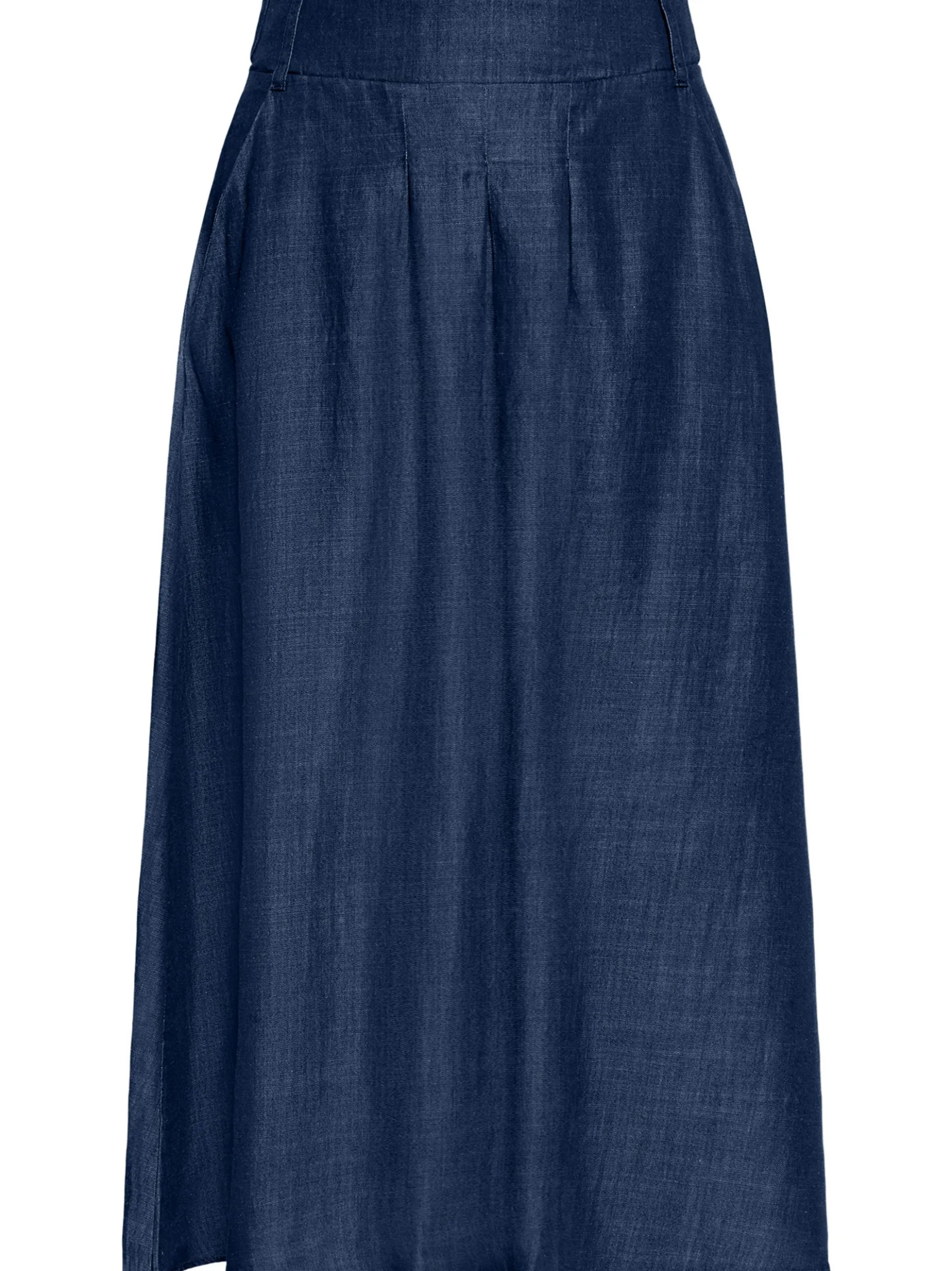 Cartoon Damen Midirock in denim - Länge: midi