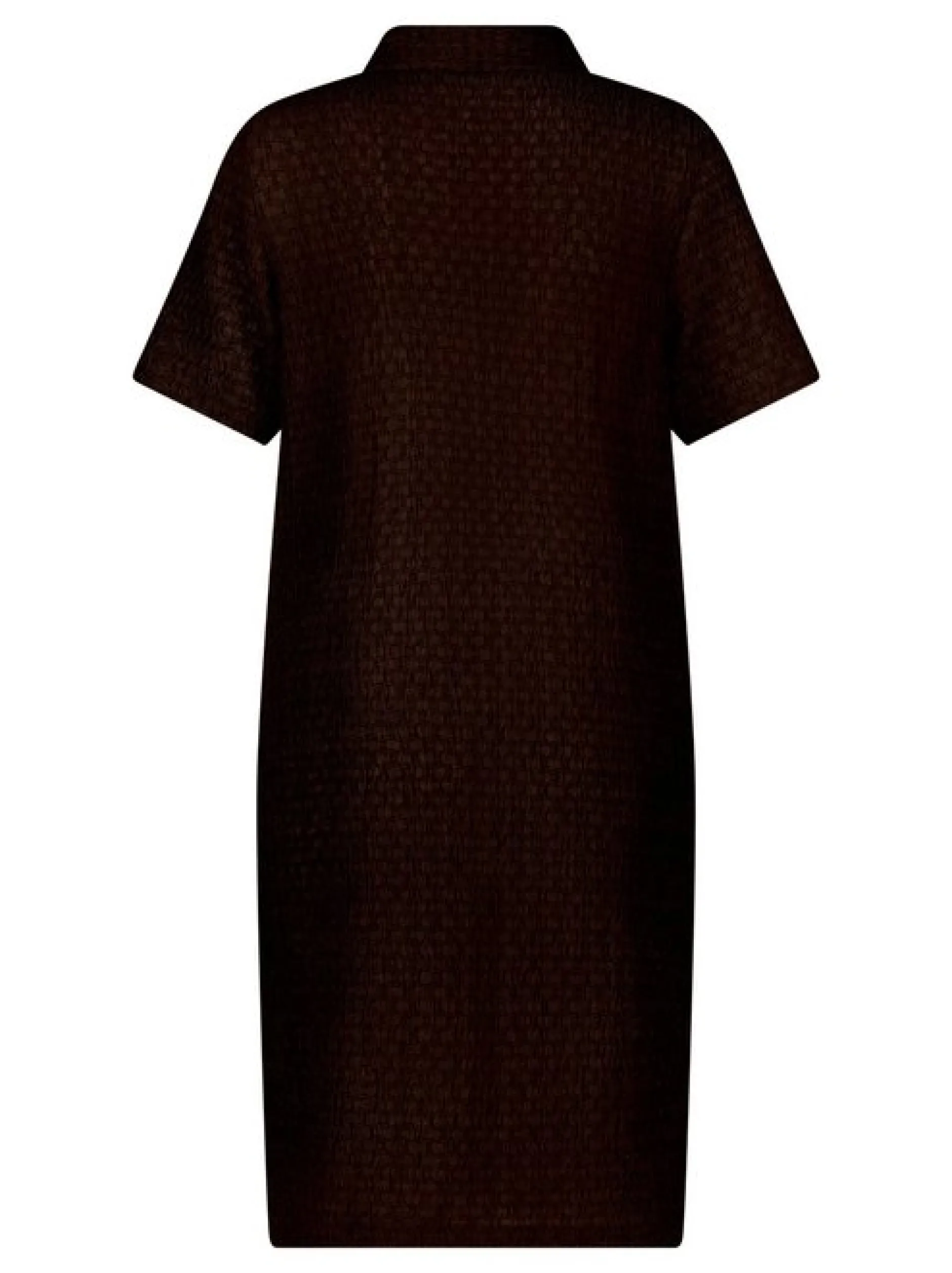 Cartoon Damen Polokleid in braun