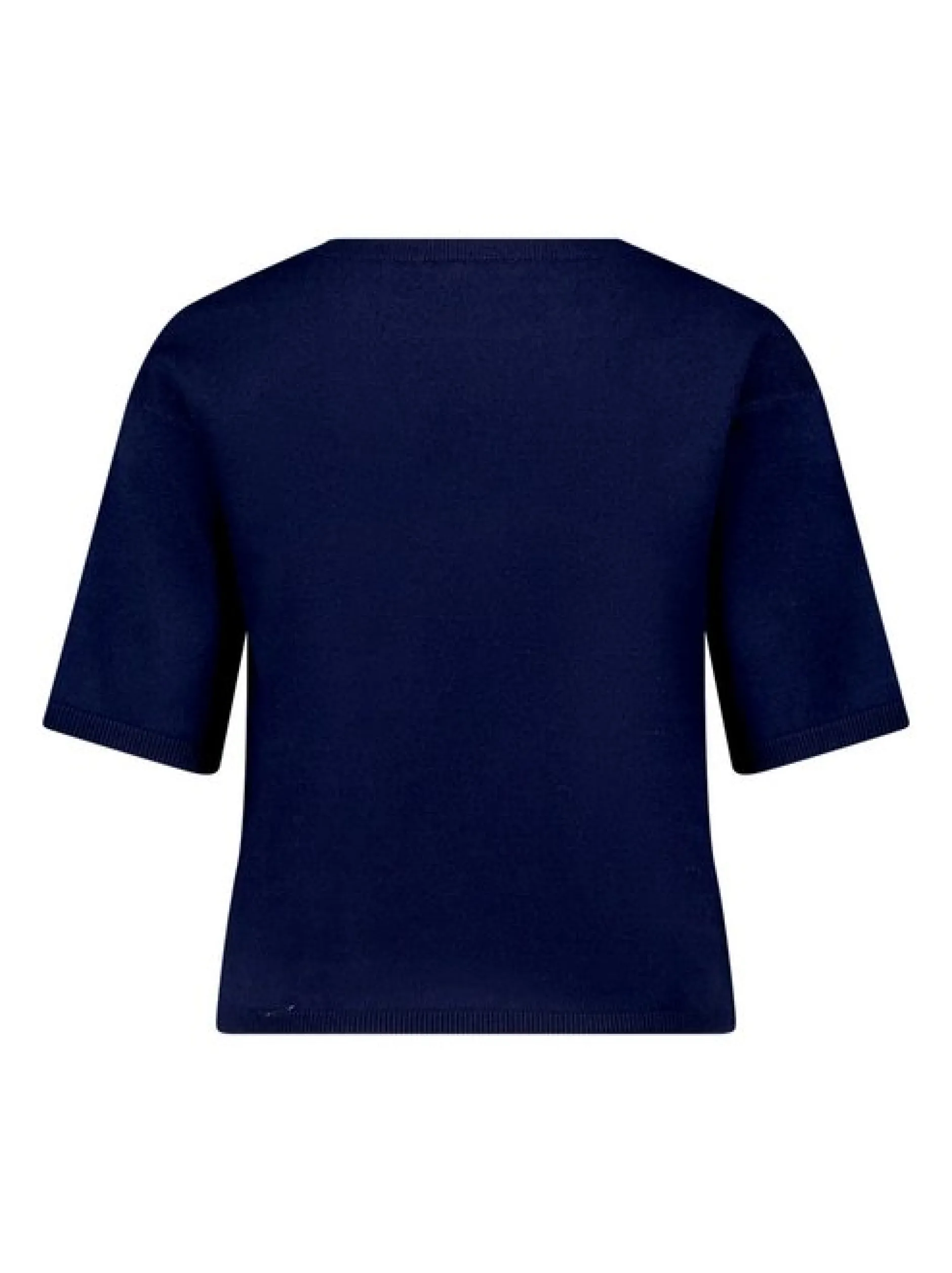 Cartoon Damen Strickpullover in marine royal