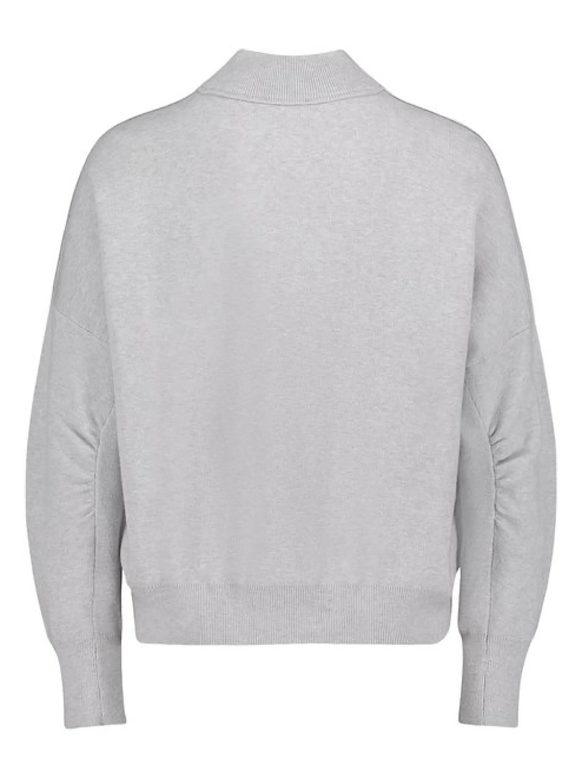 Cartoon Damen Strickpullover in grau
