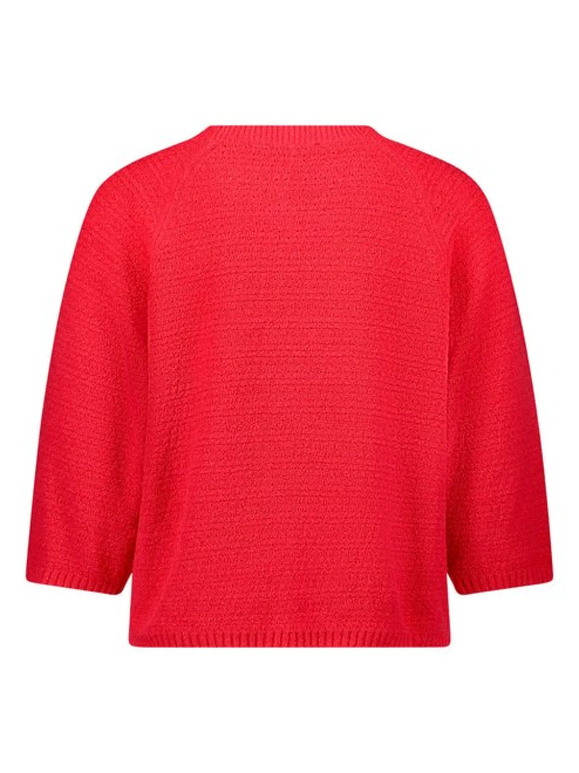 Cartoon Damen Strickpullover in rot