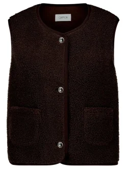 Cartoon Damen Sweatjacke in braun