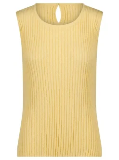 Cartoon Damen Top in gelb
